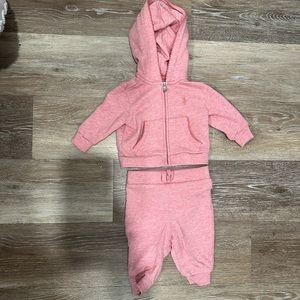 Ralph Lauren pink jumpsuit size 3M